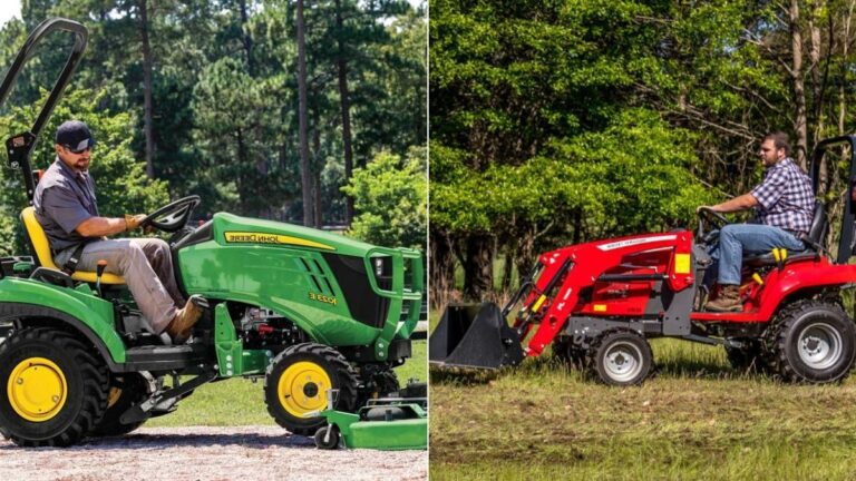 What Are the Differences Between a Utility Tractor and a Subcompact Tractor?