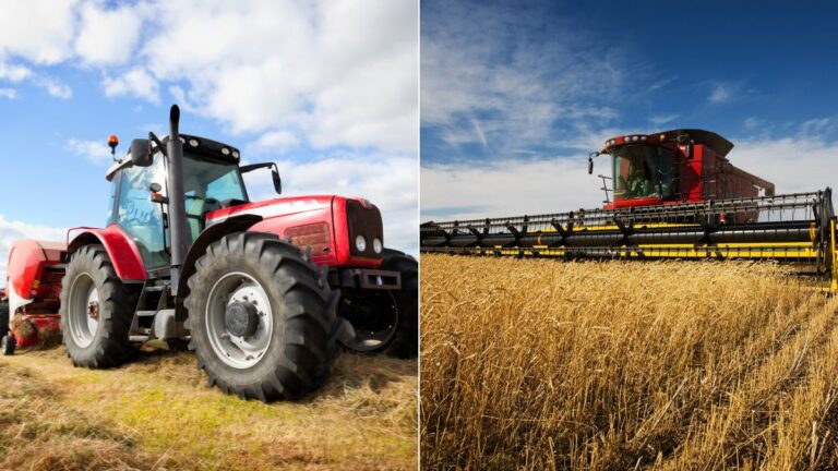 Tractor Vs. Combine Harvester: Differences, Functions, and Which Machine Suits Your Needs